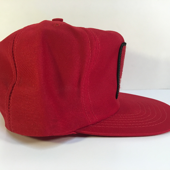 Safety Kleen Patch Trucker Snapback Hat Red - Picture 2 of 7